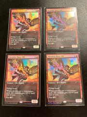 MTG 精鋭射手団の目立ちたがり 英語 foil 4枚 MTG 精鋭射手団の目立ちたがり 英語 4枚 拡張 マジック：ザ