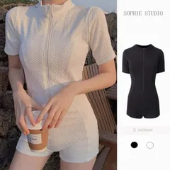 新品 オールインワン 水着 レディース 体型カバー水着 オトナ女子 プール ママ水着 30代 20代 40代 50代 海水浴 スイムウェア 着痩せ kkkcdxのサムネイル