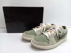 NIKE Air Jordan 1 Low SE Craft 'Light Olive/Black' FD6819－300　ナイキ エアジョーダン1 ロー SE クラフト　スニーカー　27cm　箱あり