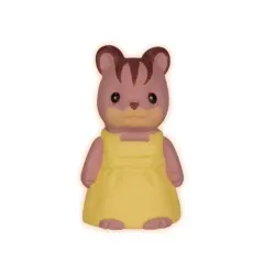 【中古】おもちゃ くるみリスの女の子(サフラン) 「シルバニアファミリー フィギュアコレクション」