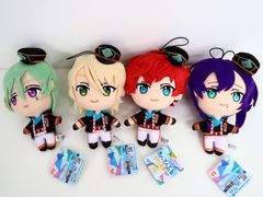 4体セット あんさんぶるスターズ ぬいぐるみ ALKALOID/天城一彩・白鳥藍良・礼瀬マヨイ・風早巽