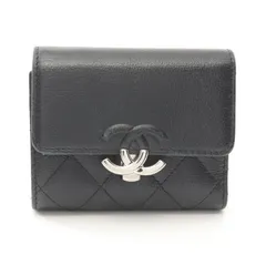 CHANEL シャネル マトラッセ ココマーク スモールフラップウォレット 三つ折り財布のサムネイル