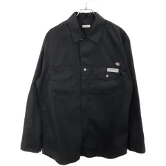 TOGA ARCHIVES × DICKIES トーガ アーカイブス × ディッキーズ 21AW ZIP UP SP ジップアップワークシャツ TC12-FJ511 ブラック 48のサムネイル