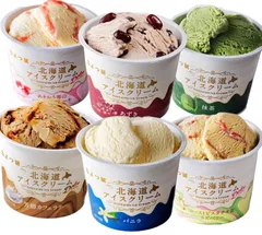 よつ葉 北海道アイスクリーム　6個セット【冷凍便】クリスマス🎄お正月🎍バレンタイン💖
