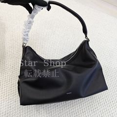 極美品 レディース ブラック ショルダーバッグ スタンドオイル STAND OIL Mushy Bag マッシュバッグ ハンドバッグ