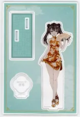 【中古】アクリルスタンド・アクリルパネル 周防有希 描き下ろし チャイナドレスver. パーツ付きBIGアクリルスタンド 「時々ボソッとロシア語でデレる隣のアーリャさん POP UP SHOP in マルイ」