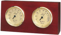 【人気商品】EMPEX (エンペックス) 気象計 温度湿度計 ウッディEX温湿度計 置き用 日本製 ブラウン TM-758