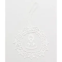 【メール便】装飾品 ボールサンタレースオーナメント クリスマス 1VARIATION アミナコレクション