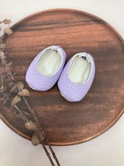 メルちゃんの靴　合皮　パープル