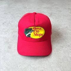 Bass Pro Shops Tracker Cap 【 red ① 】 バスプロショップス　トラッカーキャップ　メッシュキャップ 【 レッド ① 】 魚 フィッシング