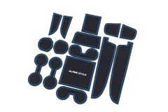 【数量限定】アルパインスタイル(ALPINE STYLE) デリカD5 MC後専用 ラバーセット (ブルー)