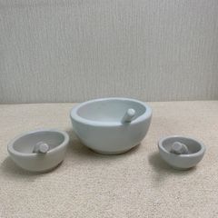 【フォロー割対象商品】乳鉢　大•中•小 3点セット（A）薬研