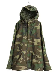 【お得なクーポン配布中!】 90s 92年製 米軍実物 US ARMY ECWCS ゴアテックス ウッドランドカモ 迷彩 ミリタリー ジャケット LARGE REGULAR / 1st GEN パーカー マンパのサムネイル