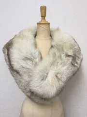 SAGA FOX フォックスファーショール 成人式 振袖 白系 毛皮 C2510266