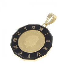 K18 Elizabeth Onyx Pendant Rank A 2.9g - メルカリ