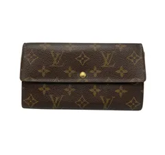 LOUIS VUITTON ルイヴィトン モノグラム ポシェットポルトモネクレディ 長財布 M61725 中古 D4