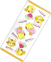 【中古】雑貨 10.ポムポムプリン フェイスタオル(ホワイト) 「サンリオ当りくじ ポムポムプリン当りくじ」