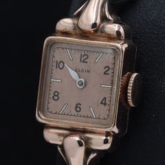 箱付【1940年代頃】エルジン USA製15石 ヴィンテージ 手巻き腕時計 