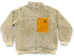 【中古】アウターウェア ピカチュウ ボアジャケット ベージュ Mサイズ 「ポケットモンスター×GU」