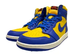 NIKE (ナイキ) WMNS AIR JORDAN 1 RETRO HIGH OG エア ジョーダン 1 レトロ ハイ スニーカー FD2596-700 28cm US11 ブルー イエロー メンズ/036