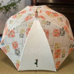 ハンドメイド お着物布で作った日傘 - Kohaku - メルカリ