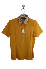【美品】CHERVO SPORTS(シェルボスポーツ) ポロシャツ 黄橙 レディース 42 ゴルフ用品 2406-0557 中古