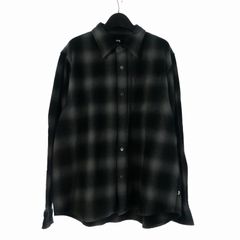 ステューシー STUSSY Pete Plaid shirt チェックシャツ 長袖 M チャコール 1110277 - メルカリ