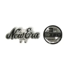 【メール便】正規取扱店 ニューエラ ゴルフ マーカー NEW ERA マグネット キャップ クリップ セット ベーシックマーカー GOLF メンズ バイザーステッカーシルバーのサムネイル