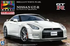 【中古】プラモデル 1/24 NISSAN GT-R R35 2014年モデル (ブリリアントホワイトパール) 「プリペイントモデルシリーズ No.38」
