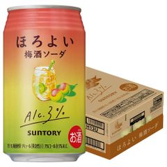 サントリー ほろよい 梅酒ソーダ 350ml×1ケース/24本