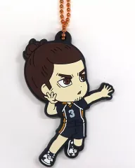 【中古】キーホルダー 東峰旭 きゅんキャララバーチャーム(烏野高校) 「一番くじ 劇場版ハイキュー!! ゴミ捨て場の決戦」 G賞