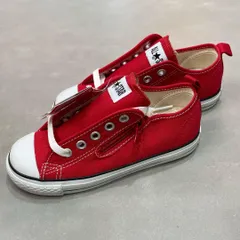 【新品タグ付き】CONVERSE(コンバース)　キッズ　ファスナー付き　スニーカー　CONVERSE CHILD ALL STAR N Z OX 　レッド　19.0cm　3CK552