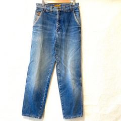 日本製M1721 赤耳セルビッチ ラングラー ワイドストレート秀逸ヒゲ落ち