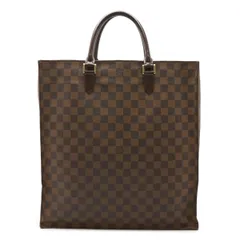 LOUIS VUITTON ルイ ヴィトン ダミエ サックプラ トートバッグ ショッピングバッグ ビジネスバッグ ハンドバッグ スクエア型 縦長 N51140