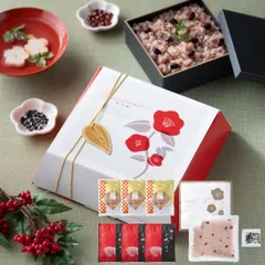 お赤飯・お吸い物・鰹節セット 詰め合わせギフト 結乃椿 食品