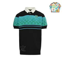 【今日WTO】Louis Vuitton 2025ss 蛇変グリーンニットポロ-VV63