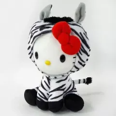 【中古】ぬいぐるみ [単品]ハローキティ(午/しまうま) 「ハローキティ開運午年セット」