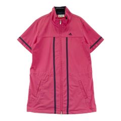 サイズ：S ADIDAS GOLF アディダスゴルフ IW2817 2024年 ハーフジップ ベスト  ブラック系 [240101474704] ゴルフウェア メンズ ストスト サイズ：XL ADIDAS GOLF アディダスゴルフ 2024年 ベスト ハーフ