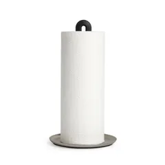 【数量限定】キッチンペーパー ペーパースタンド キッチン収納 縦置き 省スペース ペーパーホルダー φ175×H310mm アンブラ キッチン キーホール KEYHOLE umbra 21005264047 ニッケル