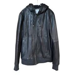 BEAMS 本革 ボア レザージャケット オールブラック Mサイズ BEAMS Leather BEAMS (Blouson Leather Blouson) for sale | BEAMS