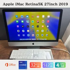[Shee]　iMacRetina5K 27インチ i9 8コア iMac (Retina 5K, 27-inch, 2019) - Technical Specifications