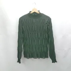 ◇ ⊇ COCOMOMO ココモモ 裏起毛 長袖 カットソー サイズ表記なし ブラック レディース E  【1503050018456】