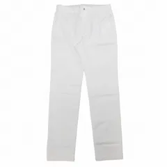 メンズメルローズ MEN'S MELROSE MURINE ムリネ ジャージ パンツ テーパード ツイル コンフォート ストレッチ スラックス ボトムス 4 白 ホワイト メンズのサムネイル