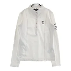 サイズ：L CALLAWAY キャロウェイ  長袖ポロシャツ  ホワイト系 [240101535796] ゴルフウェア レディース ストスト