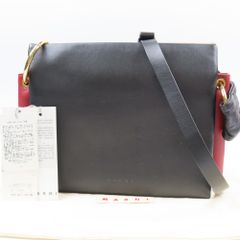 100894 MARNI マルニ タグ付き G金具 定価23.8万 ショルダーバッグ