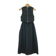 CLANE (クラネ) 15112-5192 3WAY ZIP SET ワンピース レディース ブラック 0