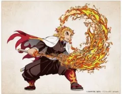 【中古】キャンバスボード・キャンバスアート 煉獄杏寿郎 ミニキャンバス 「鬼滅の刃」