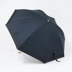 晴雨兼用日傘 LANVIN COLLECTON ランバンコレクション USED美品 ブラック グログランリボン グラス骨 UV 遮光 遮熱 47cm A2459