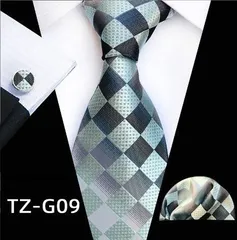 ネクタイ　チーフ　カフス　3点セット ビジネス 結婚式 パーティー イベント　シルバー グレー色　ブラック　格子　市松模様 チェック柄 ストライプ柄 メンズネクタイ ポケットチーフ カフスボタン 3点 セット　成人式　卒業式　卒園式　入学式　入社式　父の日