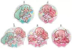 【中古】キーホルダー 全5種セット ふわぷちアクリルキーチェーン“巡音ルカ15th Ver.” 「初音ミクシリーズ」